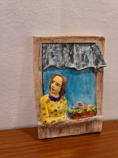 Girl On Window