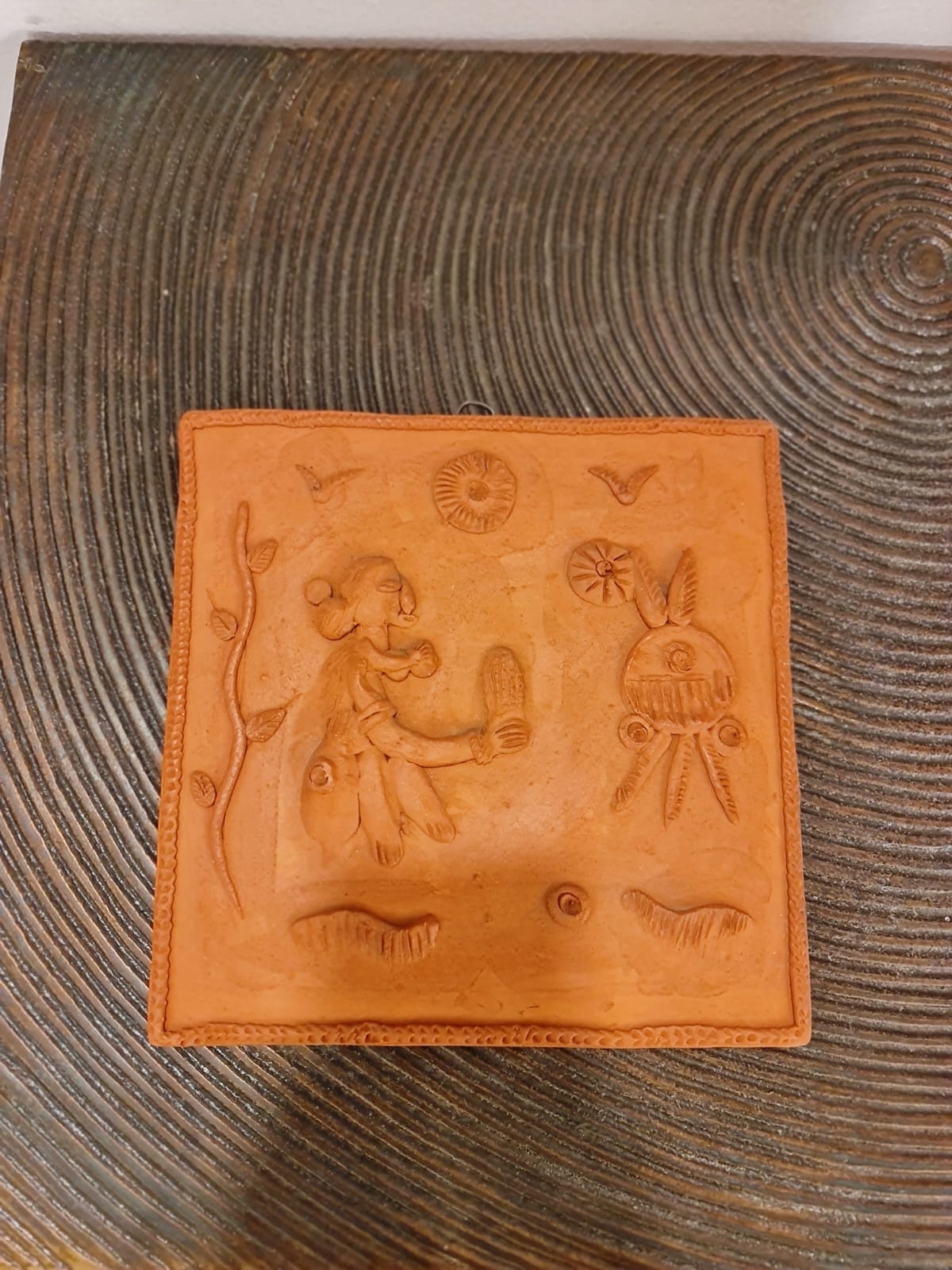 Terracotta wall Plate