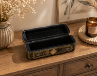 Heritage Velvet-Lined Keepsake Box