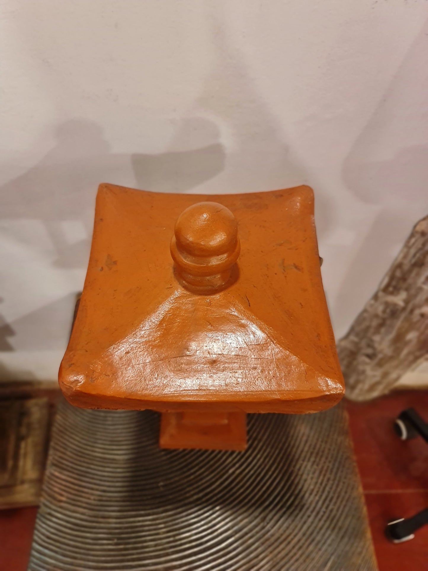terracotta lamp