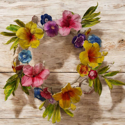 Big Flower Wreath