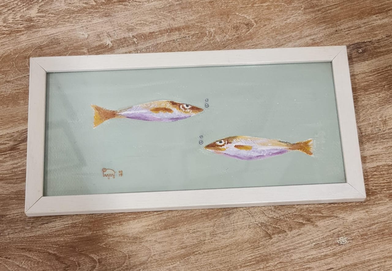 Fish Painting Set of 4