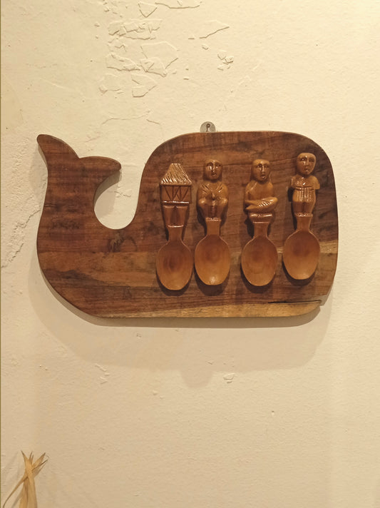 Wooden Wall Art Spoonset
