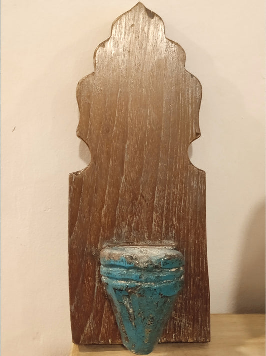 Wooden Oil Lamp