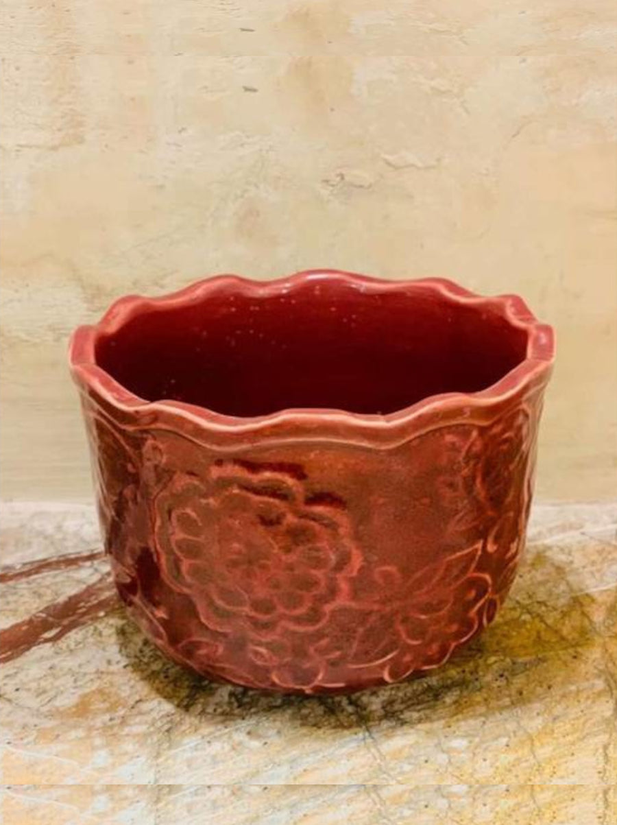 Hand Embossed Planter