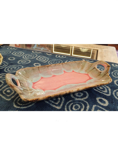 Rouge 11" Ceramic Serving Tray