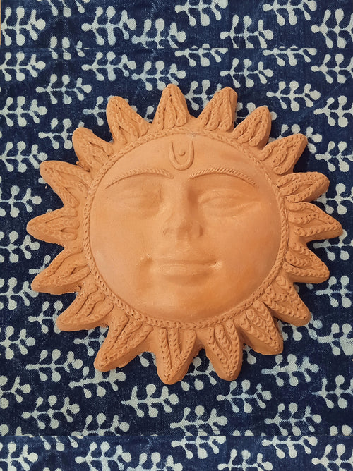 Siroi Terracotta Sun Wall Hanging