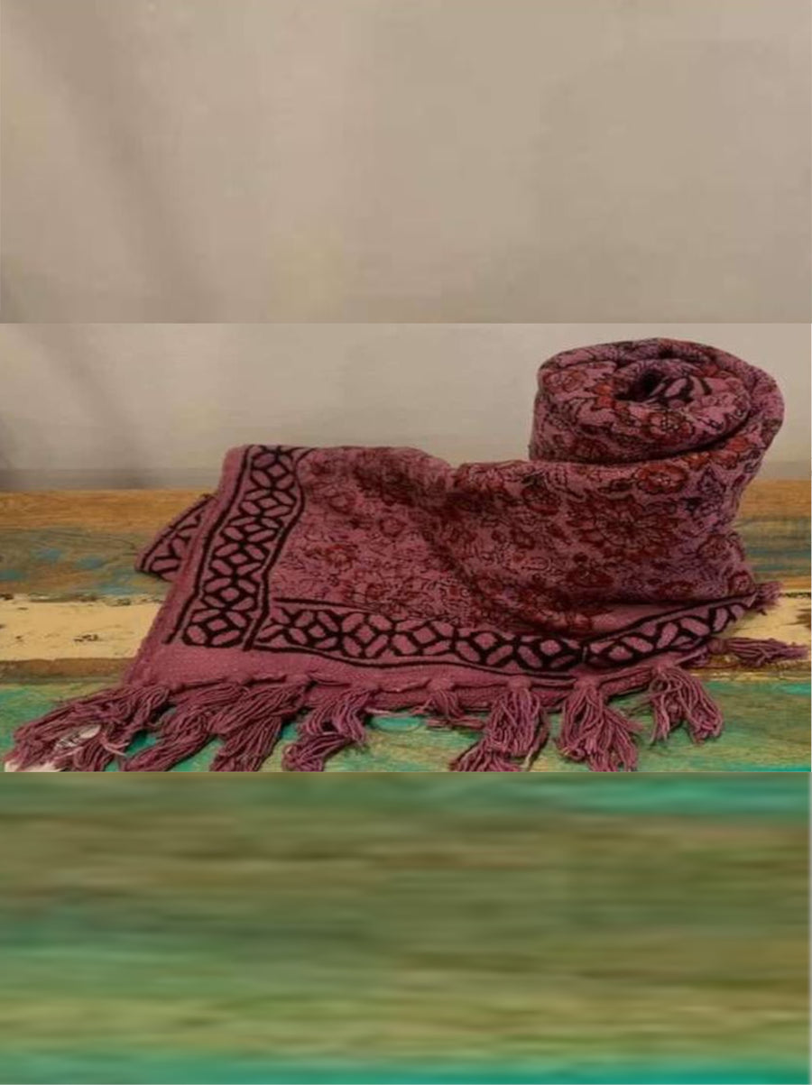 HBD Bagru  Printed Throw