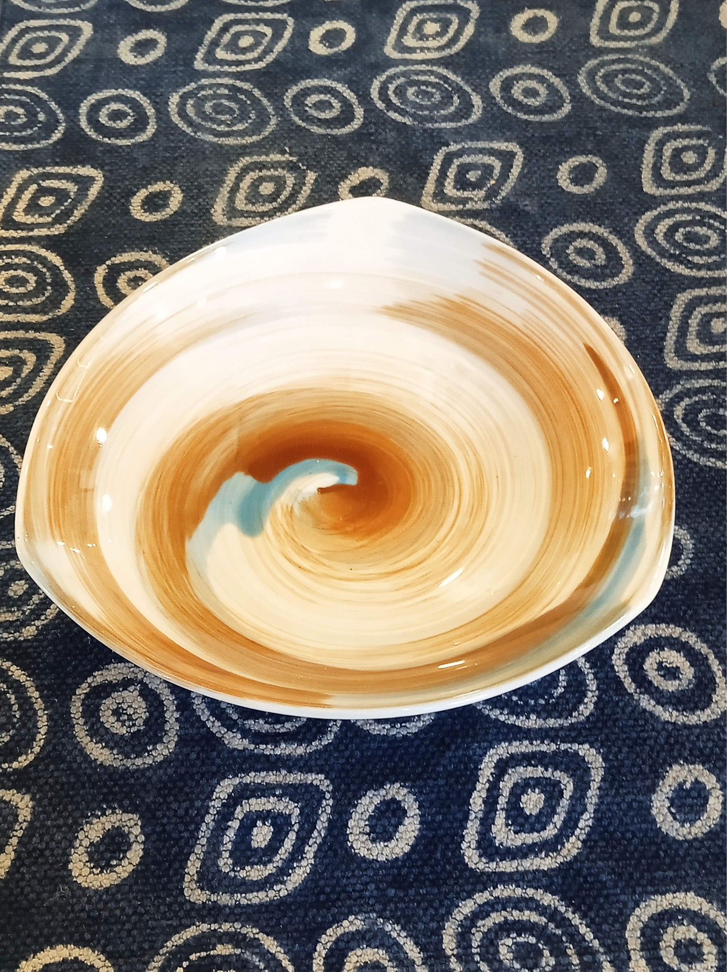 Caramel Ceramic Plate