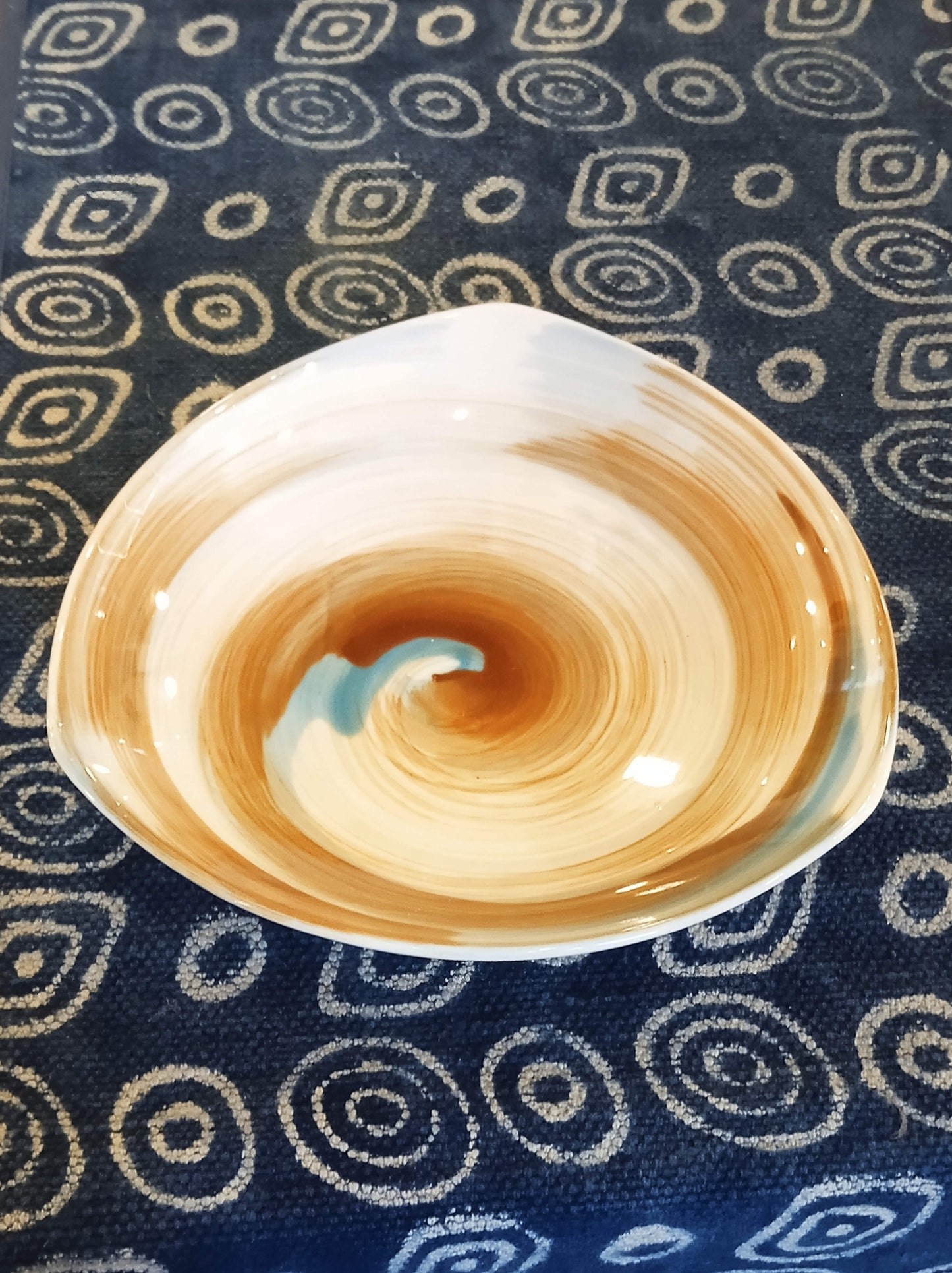 Caramel Ceramic Plate